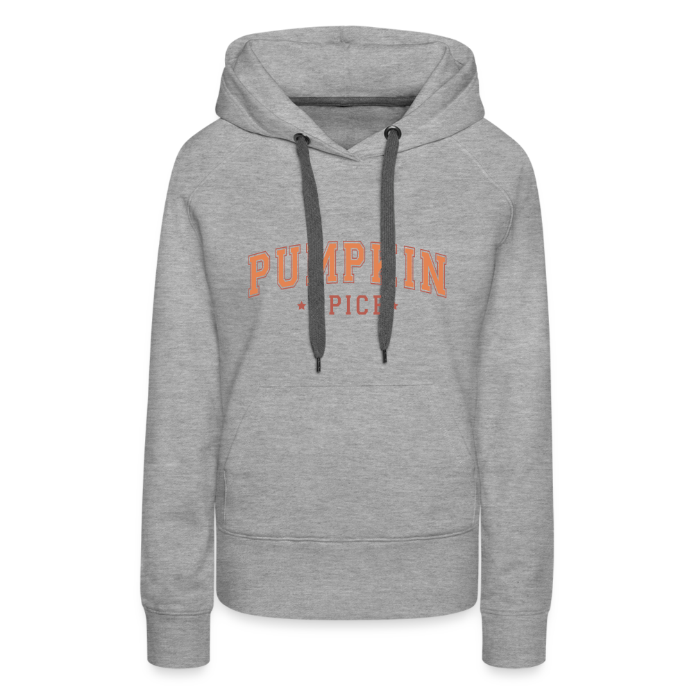 Pumpkin Spice Women’s Premium Hoodie - heather grey