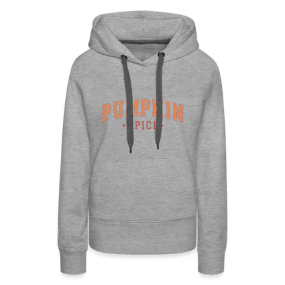 Pumpkin Spice Women’s Premium Hoodie - heather grey