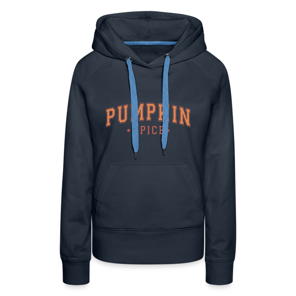 Pumpkin Spice Women’s Premium Hoodie - navy