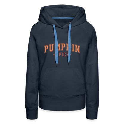 Pumpkin Spice Women’s Premium Hoodie - navy