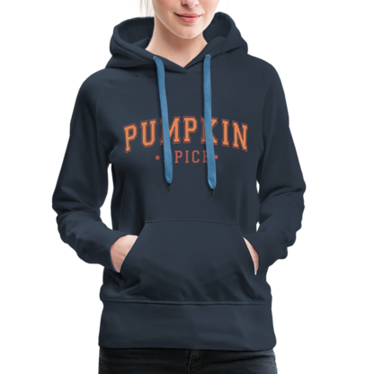 Pumpkin Spice Women’s Premium Hoodie - navy