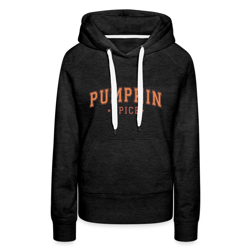 Pumpkin Spice Women’s Premium Hoodie - charcoal grey