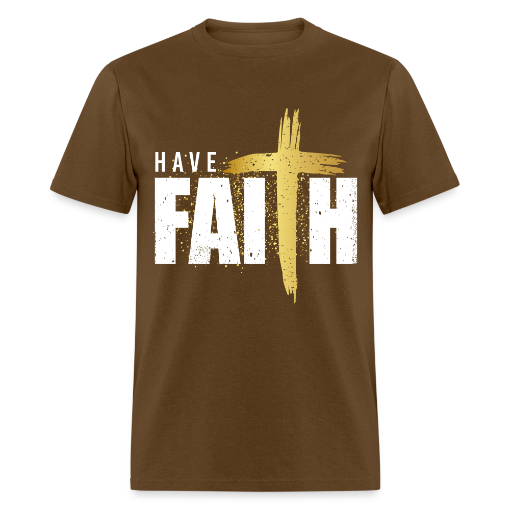 Have Faith T-Shirt - brown