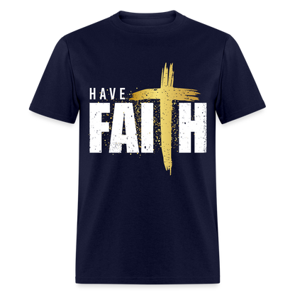 Have Faith T-Shirt - navy