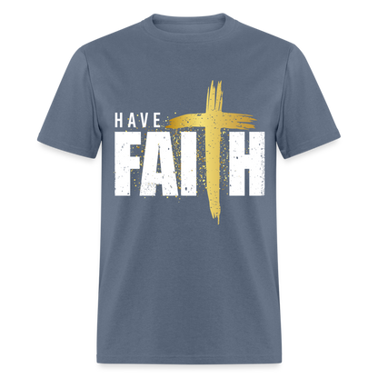 Have Faith T-Shirt - denim