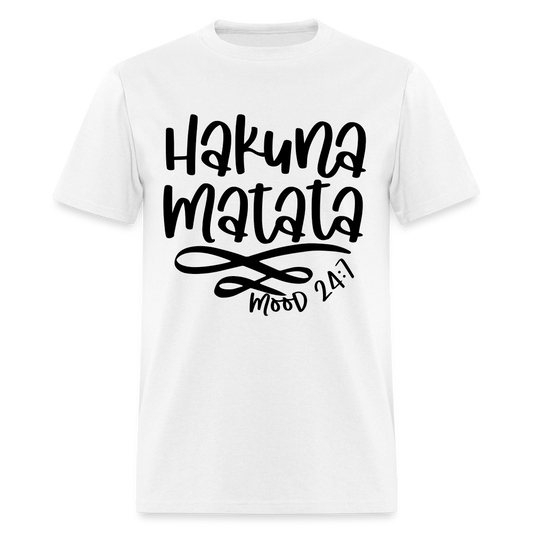 Hakuna Matata - mood 24:7 T-Shirt - white