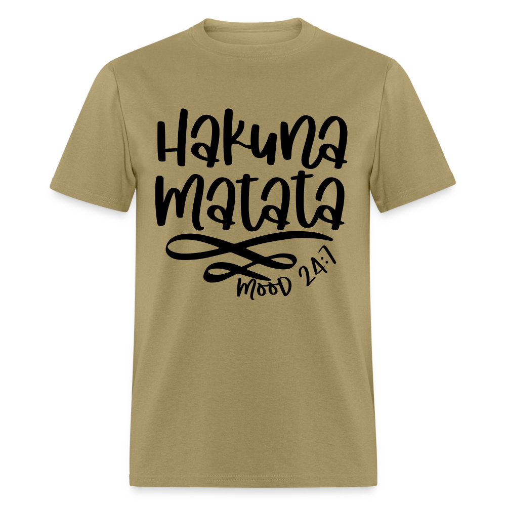 Hakuna Matata - mood 24:7 T-Shirt - khaki