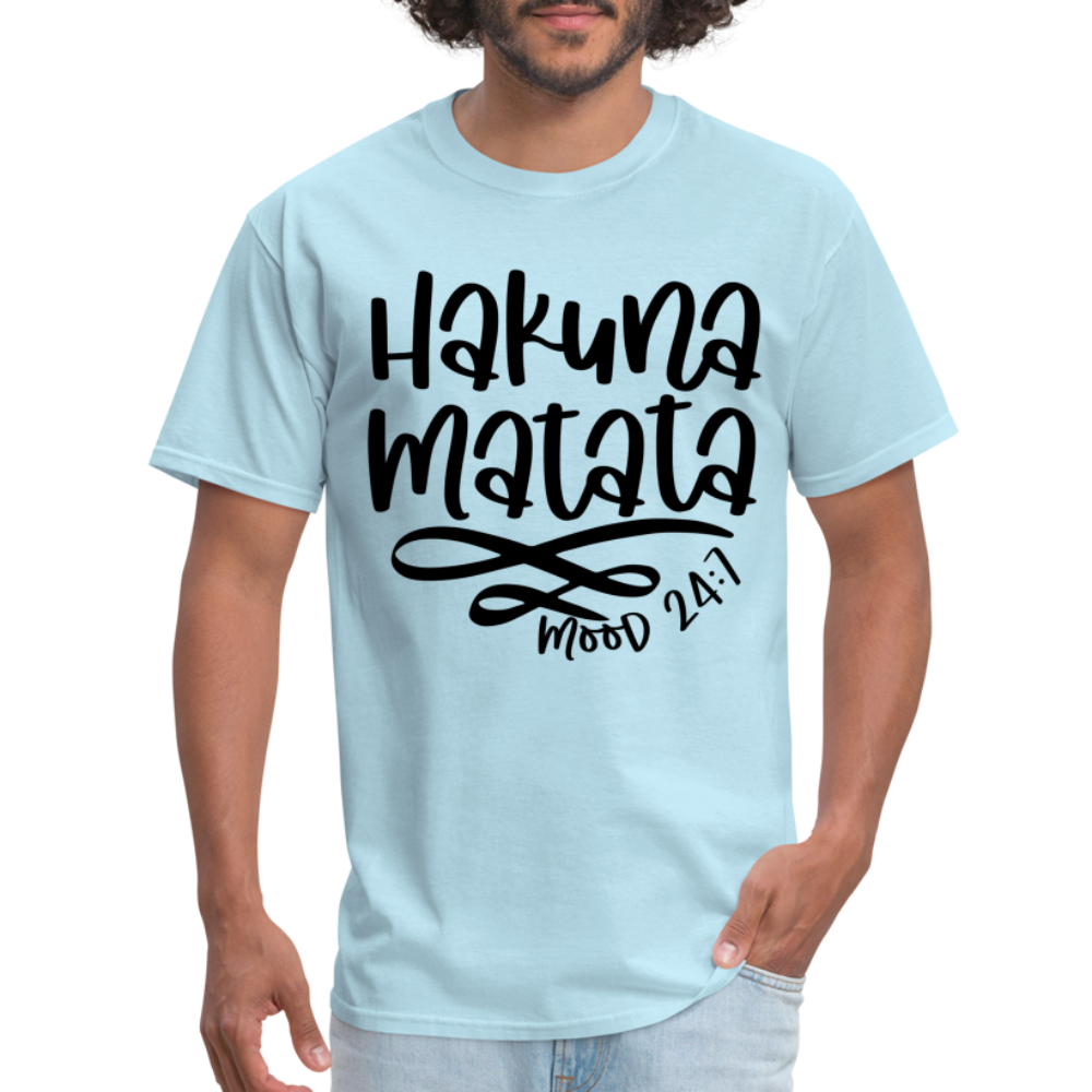 Hakuna Matata - mood 24:7 T-Shirt - powder blue