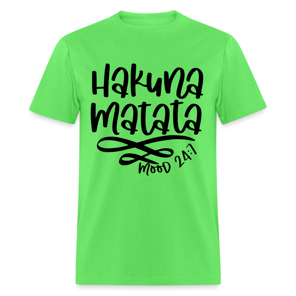 Hakuna Matata - mood 24:7 T-Shirt - kiwi