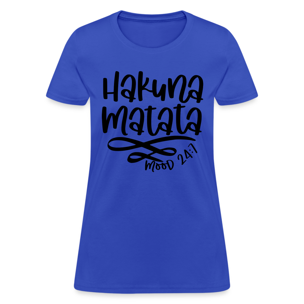 Hakuna Matata Women's T-Shirt - royal blue