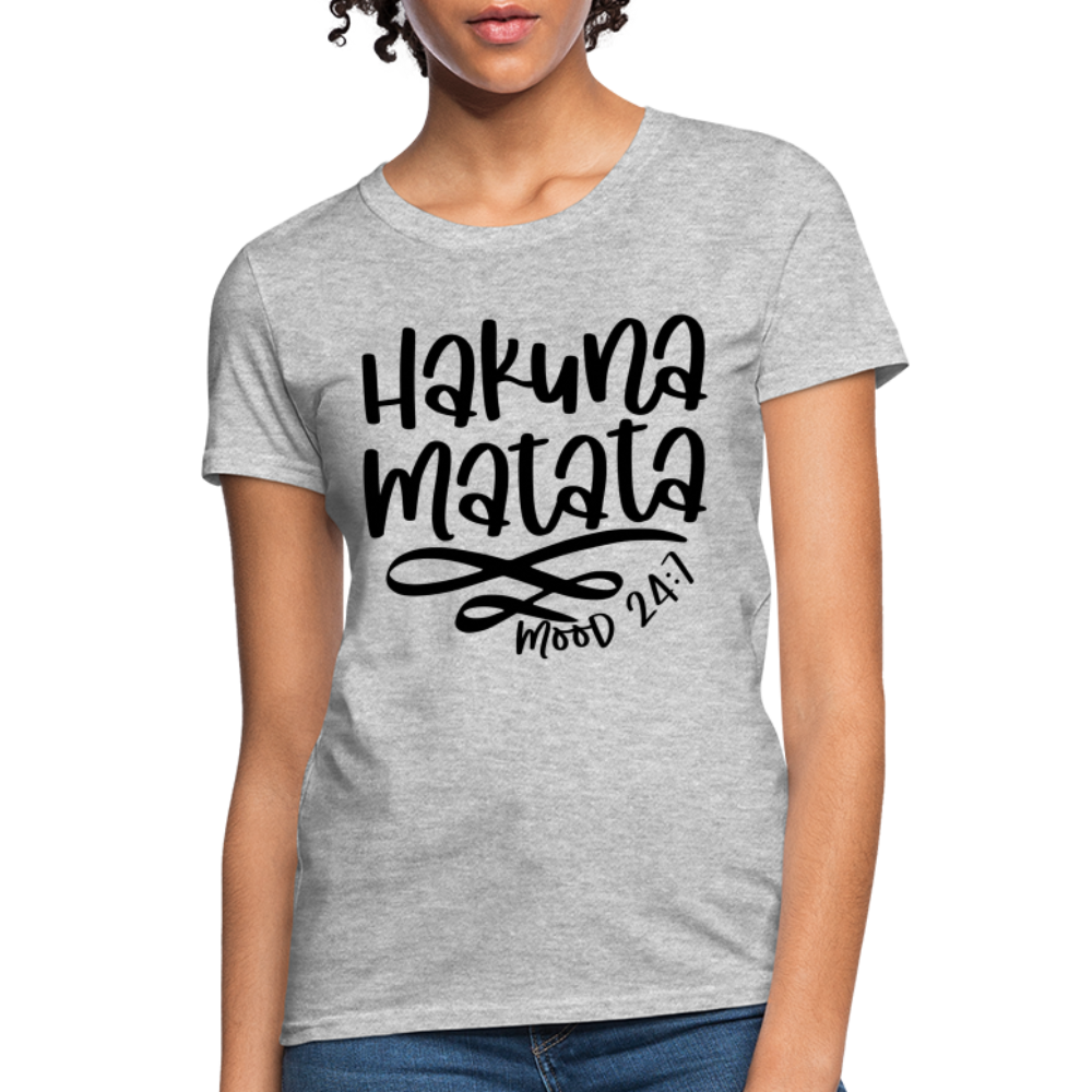 Hakuna Matata Women's T-Shirt - heather gray