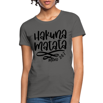 Hakuna Matata Women's T-Shirt - charcoal