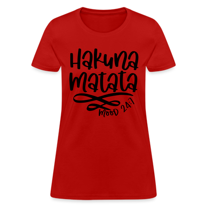 Hakuna Matata Women's T-Shirt - red