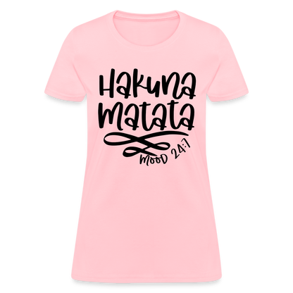 Hakuna Matata Women's T-Shirt - pink