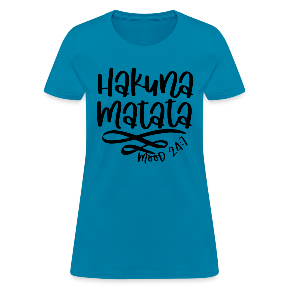 Hakuna Matata Women's T-Shirt - turquoise