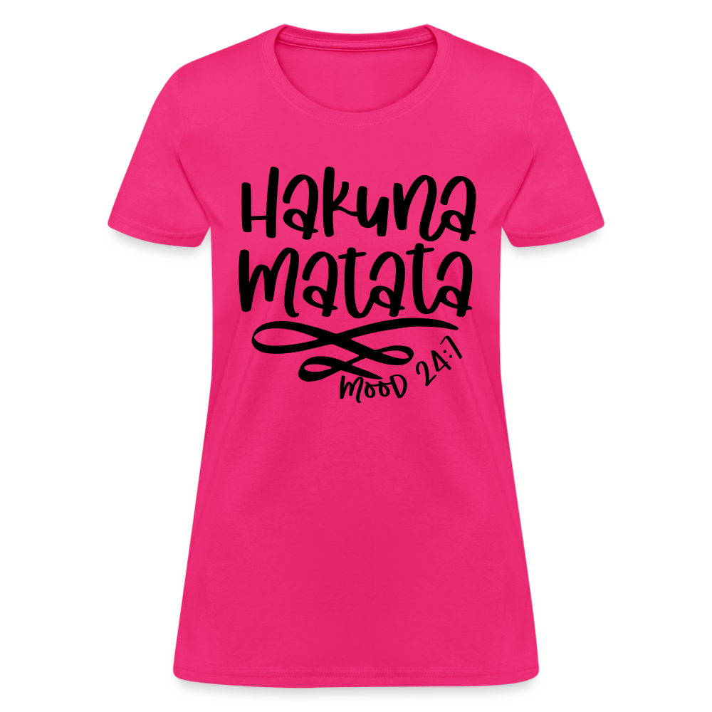 Hakuna Matata Women's T-Shirt - fuchsia