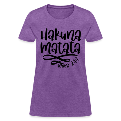 Hakuna Matata Women's T-Shirt - purple heather