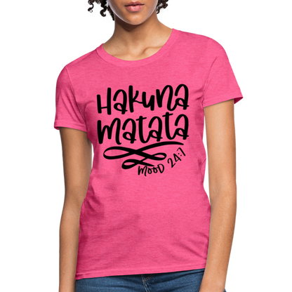 Hakuna Matata Women's T-Shirt - heather pink