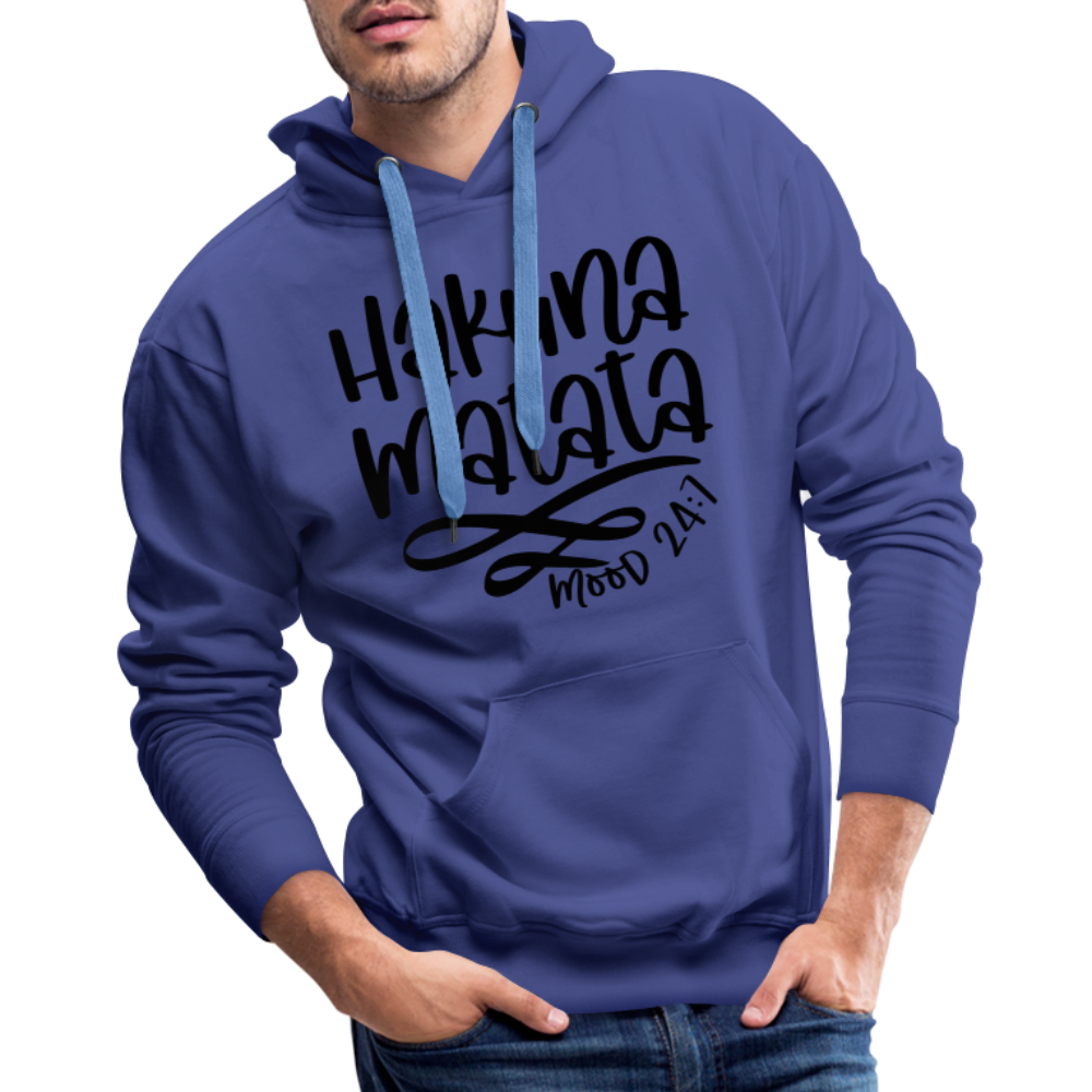 Hakuna Matata Men’s Premium Hoodie - royal blue