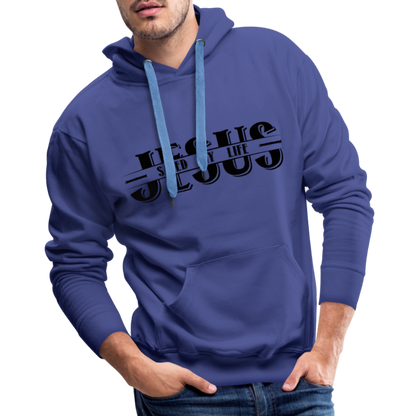 Jesus Saved My Life Men’s Premium Hoodie - royal blue