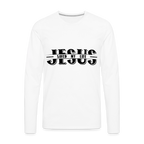 Jesus Saved My Life Men's Long Sleeve T-Shirt