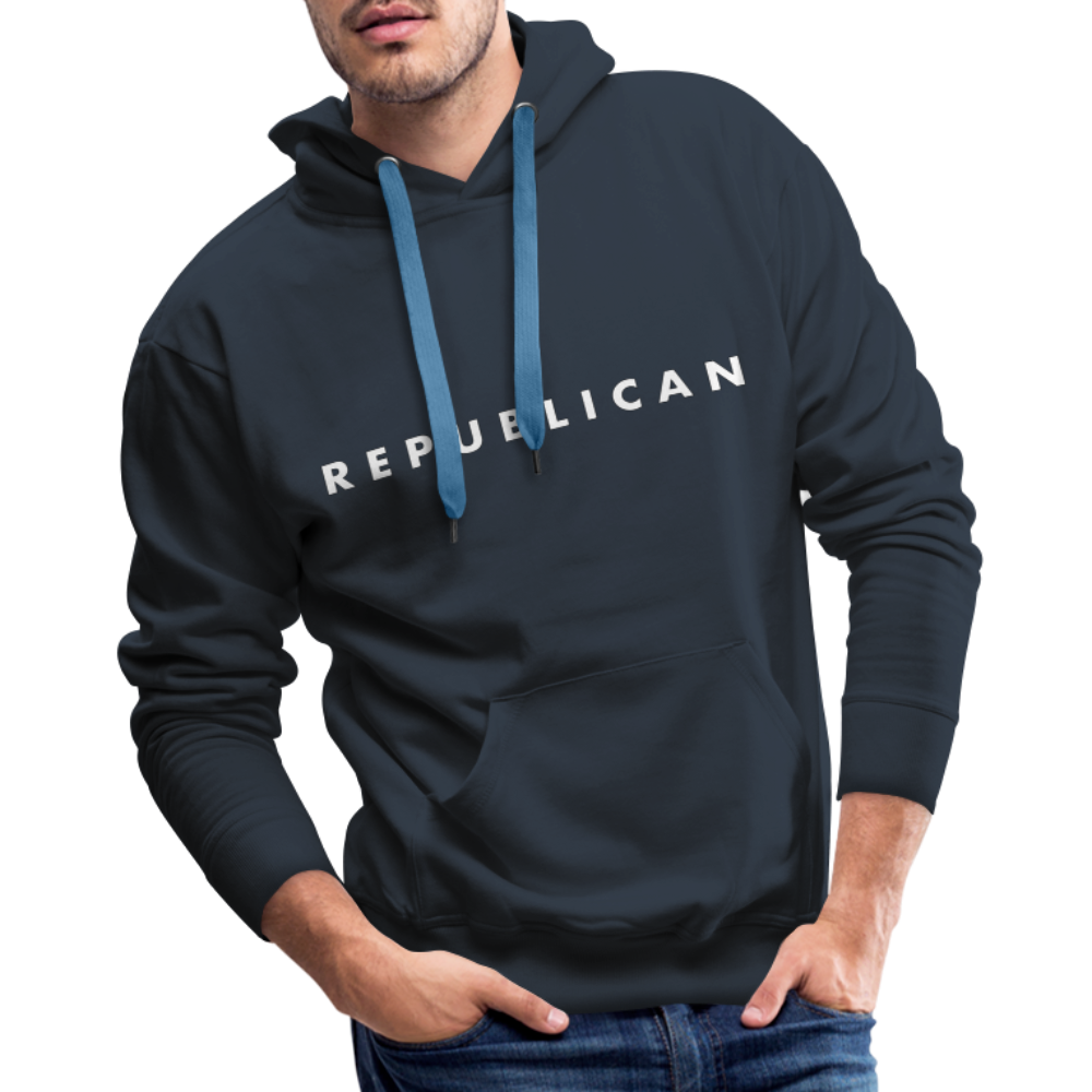Republican Men’s Premium Hoodie - navy