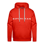Republican Men’s Premium Hoodie (White Letters)