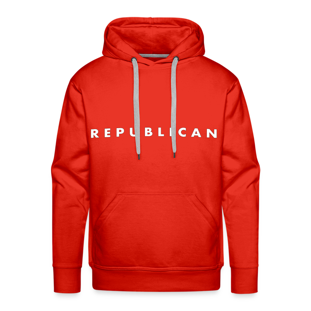 Republican Men’s Premium Hoodie - red
