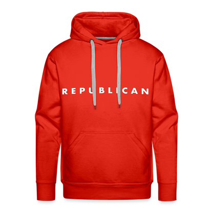 Republican Men’s Premium Hoodie - red