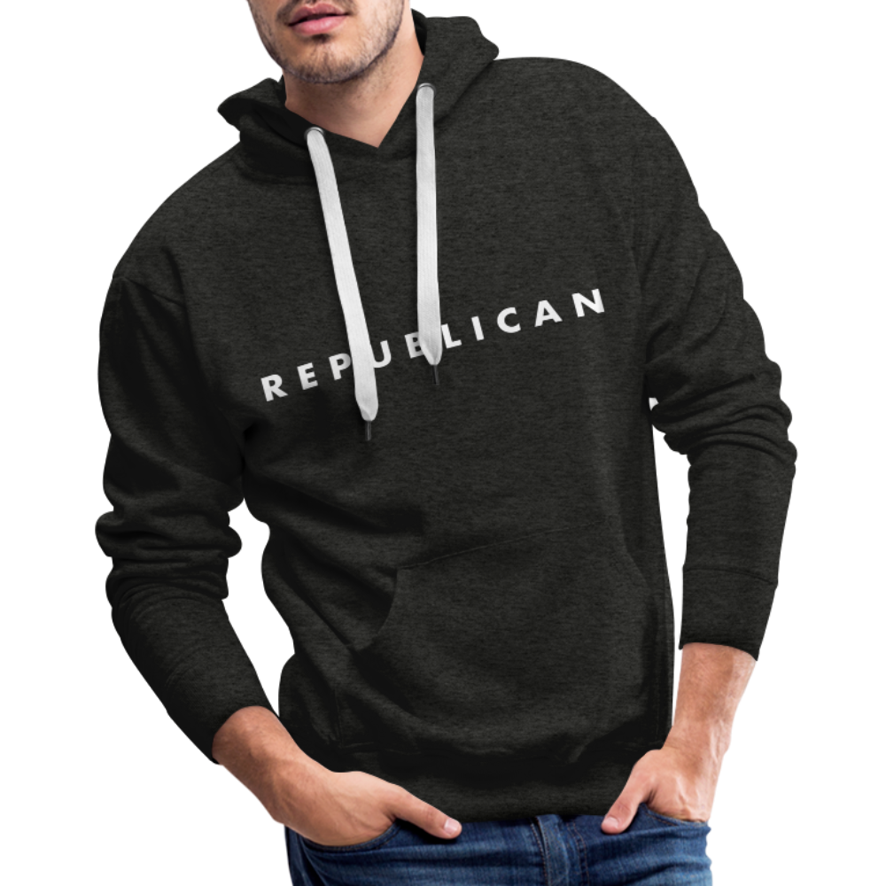 Republican Men’s Premium Hoodie - charcoal grey