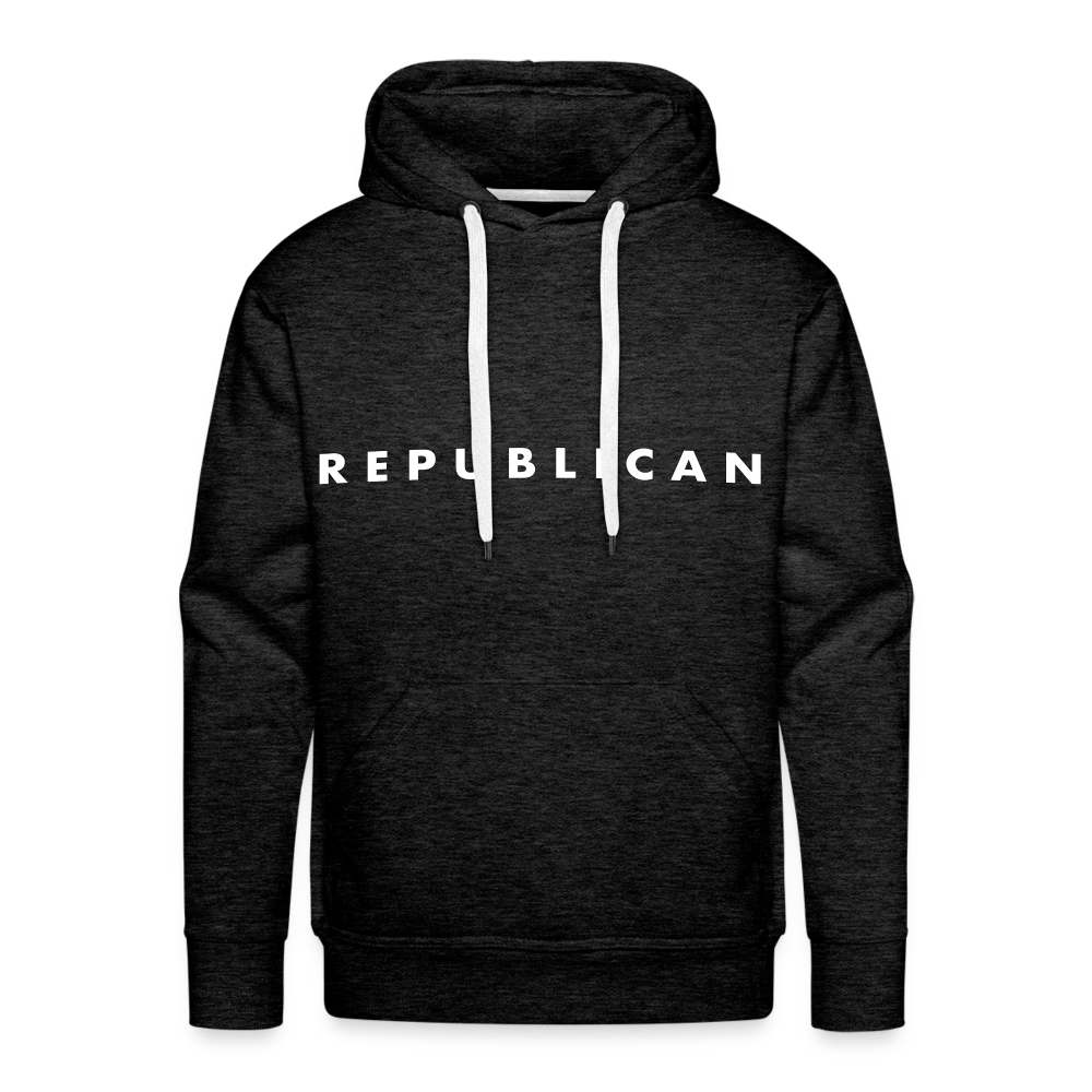 Republican Men’s Premium Hoodie - charcoal grey