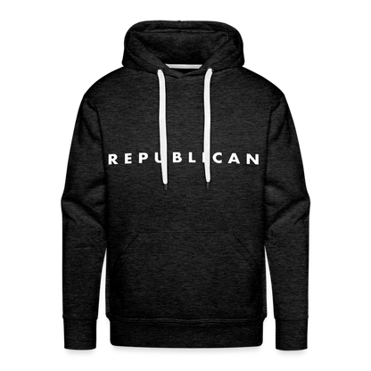 Republican Men’s Premium Hoodie - charcoal grey