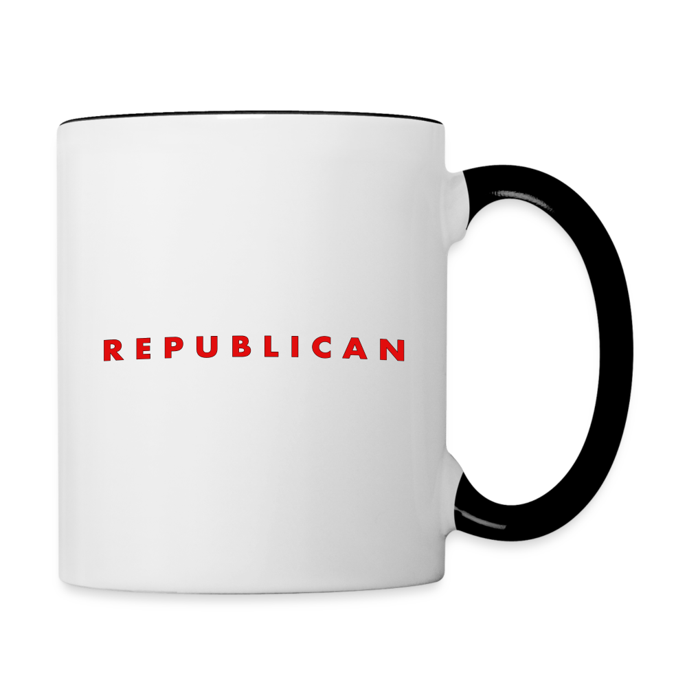 Republican Coffee Mug - white/black