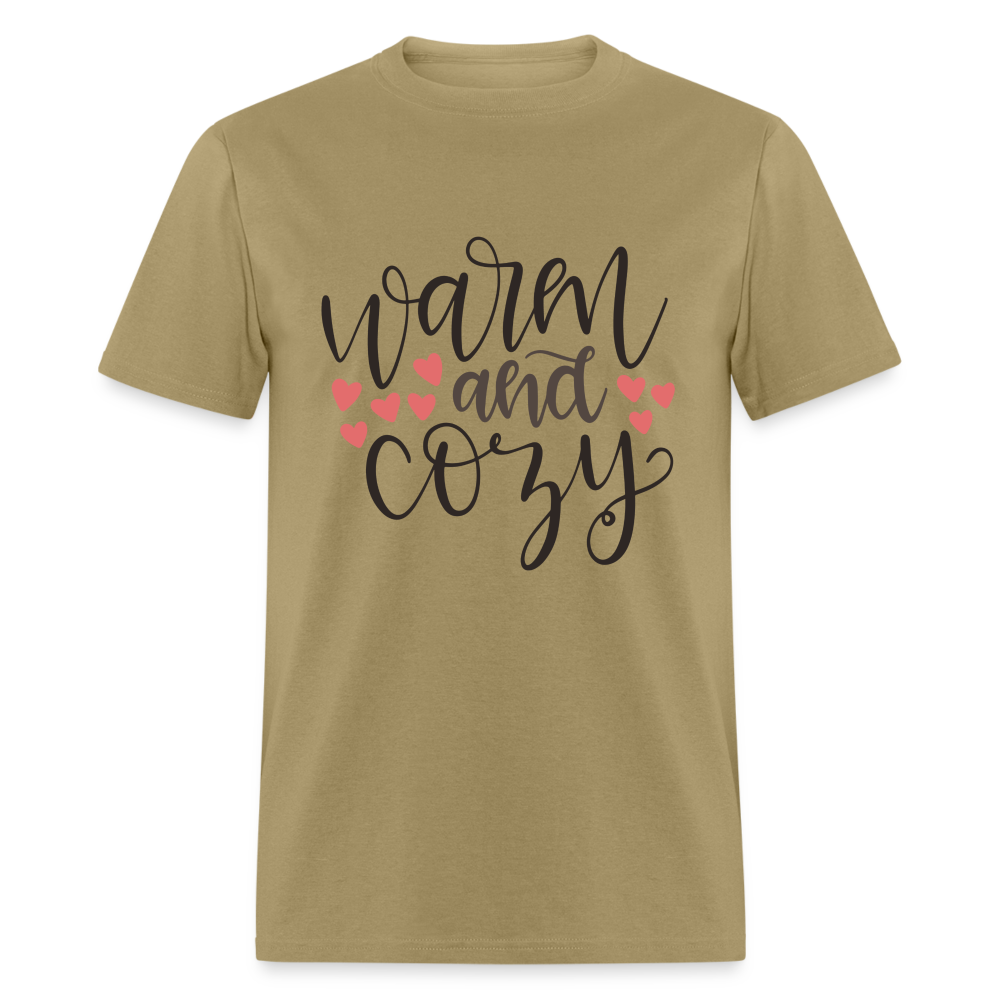 Warm and Cozy T-Shirt - khaki