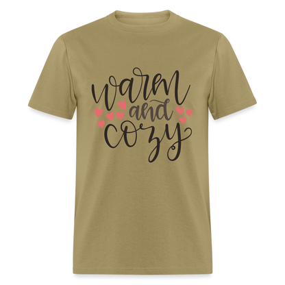 Warm and Cozy T-Shirt - khaki