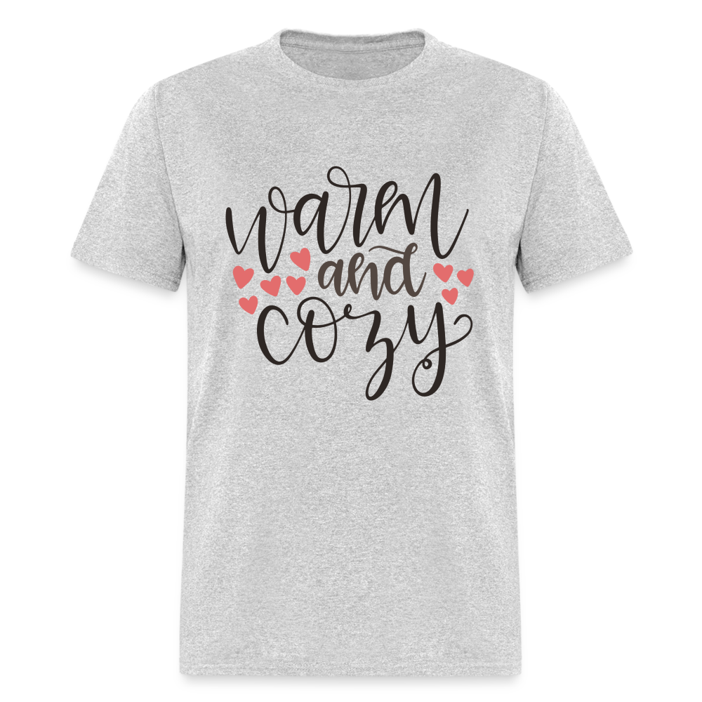 Warm and Cozy T-Shirt - heather gray