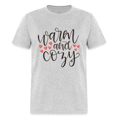 Warm and Cozy T-Shirt - heather gray