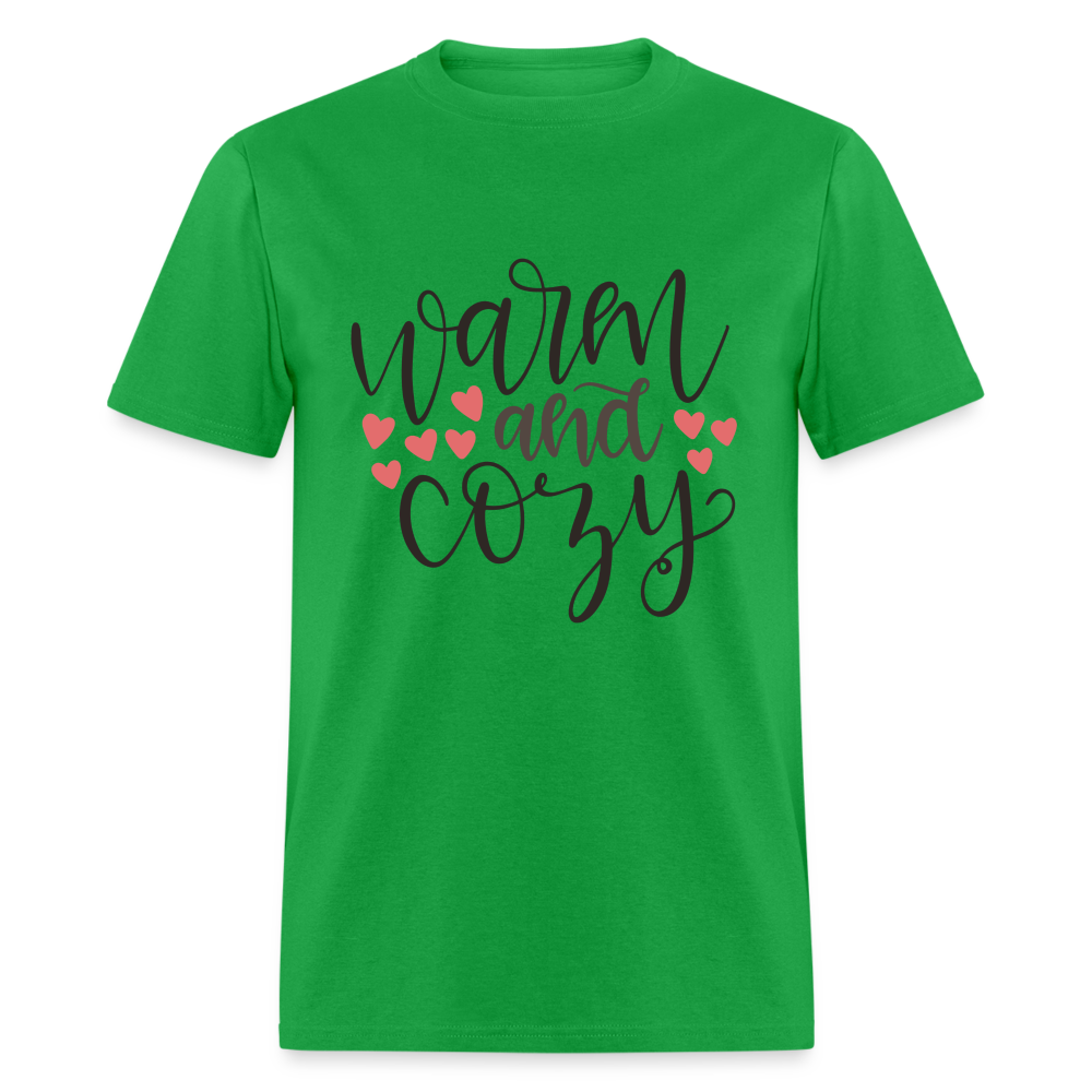 Warm and Cozy T-Shirt - bright green