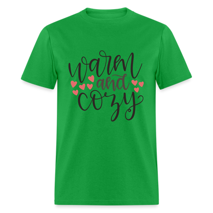 Warm and Cozy T-Shirt - bright green