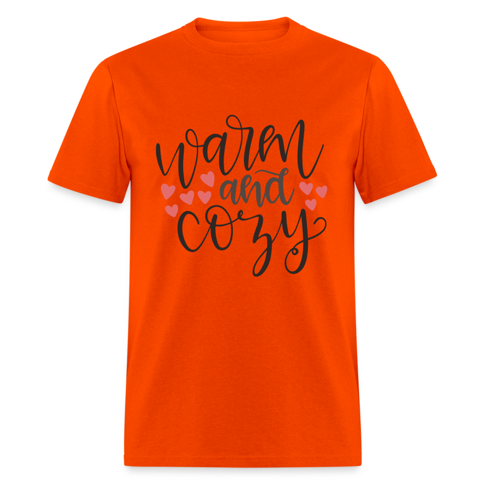 Warm and Cozy T-Shirt - orange