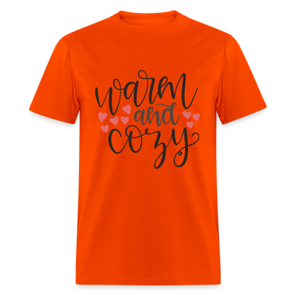 Warm and Cozy T-Shirt - orange