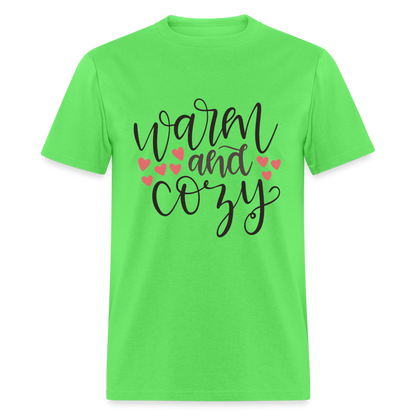 Warm and Cozy T-Shirt - kiwi