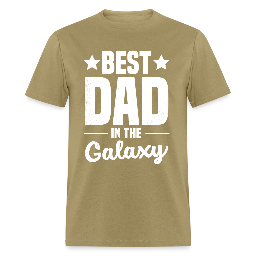 Best Dad in the Galaxy T-Shirt - khaki