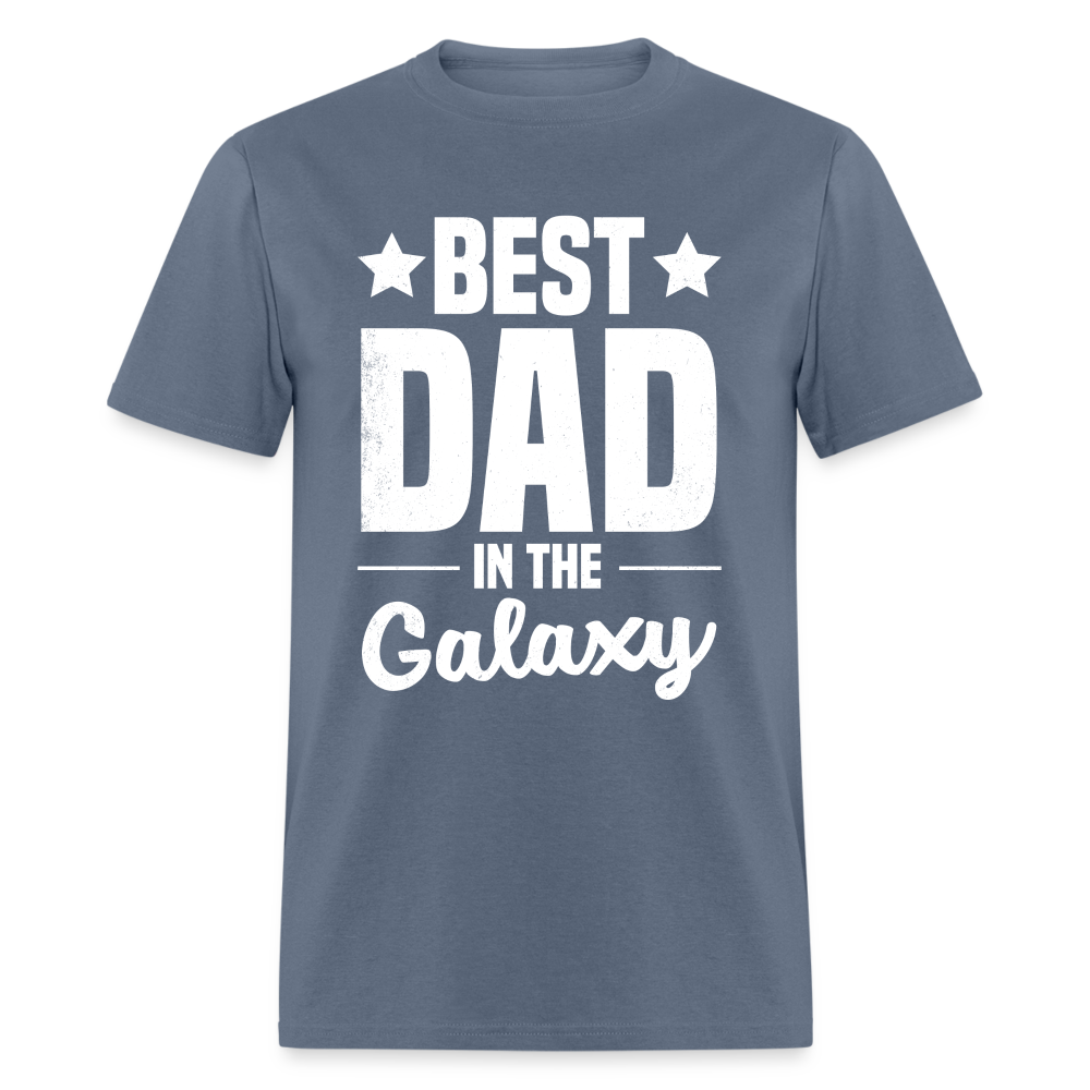 Best Dad in the Galaxy T-Shirt - denim