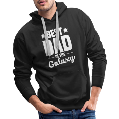 Best Dad in the Galaxy Men’s Premium Hoodie - black