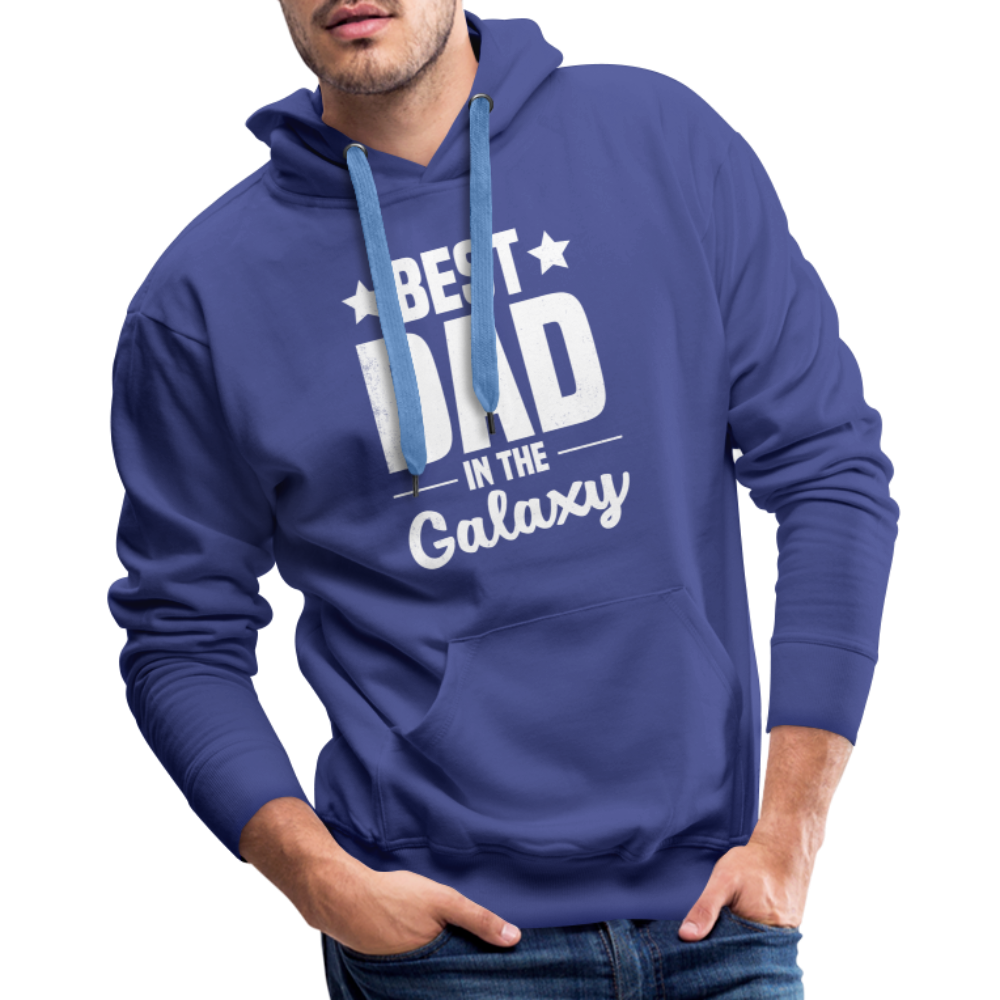 Best Dad in the Galaxy Men’s Premium Hoodie - royal blue