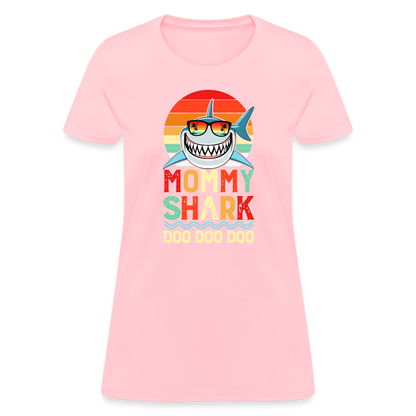 Mommy Shark Doo Doo Doo T-Shirt - pink