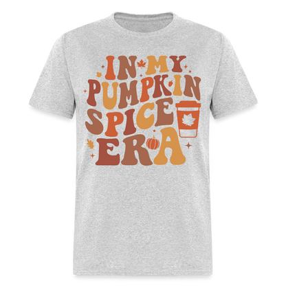 In My Pumpkin Spice Era T-Shirt - heather gray