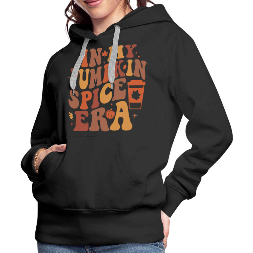 In My Pumpkin Spice Era Women’s Premium Hoodie - black