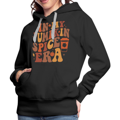 In My Pumpkin Spice Era Women’s Premium Hoodie - black